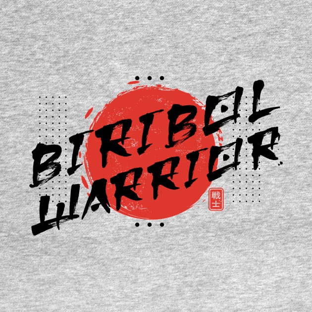 Oriental Brush Biribol Warrior by rojakdesigns